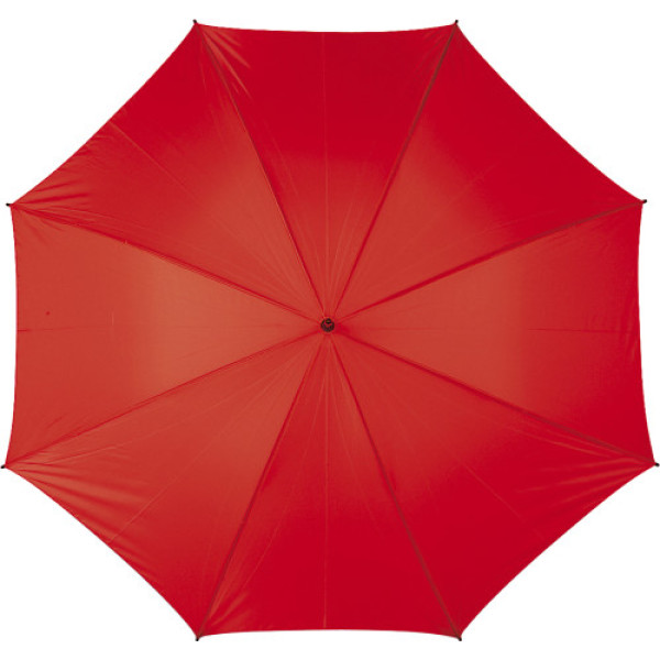 Polyester (190T) paraplu Beatriz rood