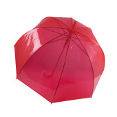 Transparante Paraplu Red One Size