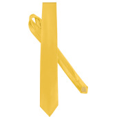 Satijnen stropdas Yellow One Size