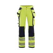 High Vis Geel/Marineblauw