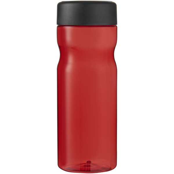 H2O Active® Base Tritan™ 650 ml screw cap water bottle - Red/Solid black