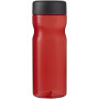 H2O Active® Base Tritan™ 650 ml sportfles met schroefdeksel - Rood/Zwart