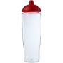 H2O Active® Tempo 700 ml bidon met koepeldeksel - Transparant/Rood