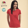 Kleuren Dames T-Shirt Iconic - ROJ - XXL