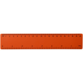Rothko 20 cm PP liniaal - Oranje