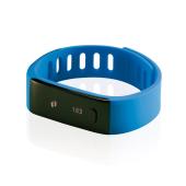 Activity tracker, blauw/zwart Activity tracker, blauw/zwart