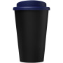 Americano® Eco 350 ml gerecyclede drinkbeker - Zwart/Blauw