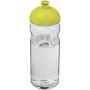 H2O Active® Base Tritan™ 650 ml bidon met koepeldeksel - Transparant/Lime