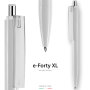 Ballpoint Pen e-Forty XL Solid White