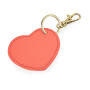 Boutique Heart Key Clip - Coral