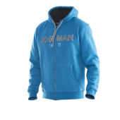 5154 Vintage hoodie lined ocean/grijs l