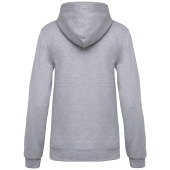 Eco damessweater met capuchon Oxford Grey M