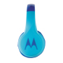 Motorola JR 300 kids wireless safety hoofdtelefoon, blauw