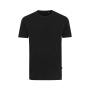 Iqoniq Bryce recycled cotton t-shirt, black