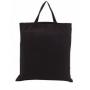 PURE - Katoenen boodschappentas zwart