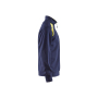 Sweatshirt bi-colour met halve rits Sweatshirt bi-colour met halve rits