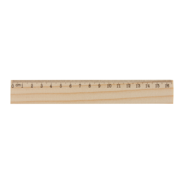 OneSix - liniaal grenen hout