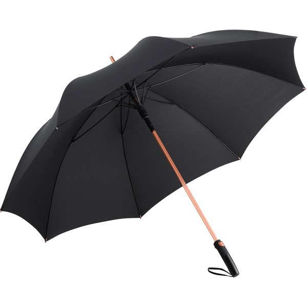 AC alu golf umbrella FARE®-Precious black/copper