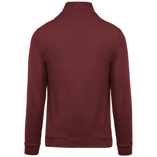 Sweater met ritshals Wine 4XL