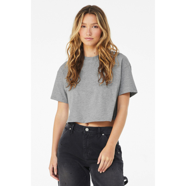 Cropped dames-T-shirt