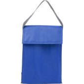 Polyester (420D) koel/lunch tas kobaltblauw