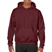 Gildan Sweater Hooded HeavyBlend for him 7644 maroon XXL