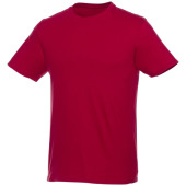 Heros heren t-shirt met korte mouwen - Rood - 3XL