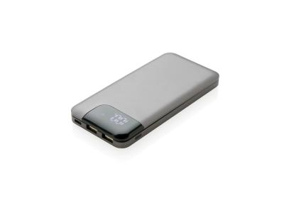 Swiss Peak 8.000 mAh powerbank, grijs Swiss Peak 8.000 mAh powerbank, grijs