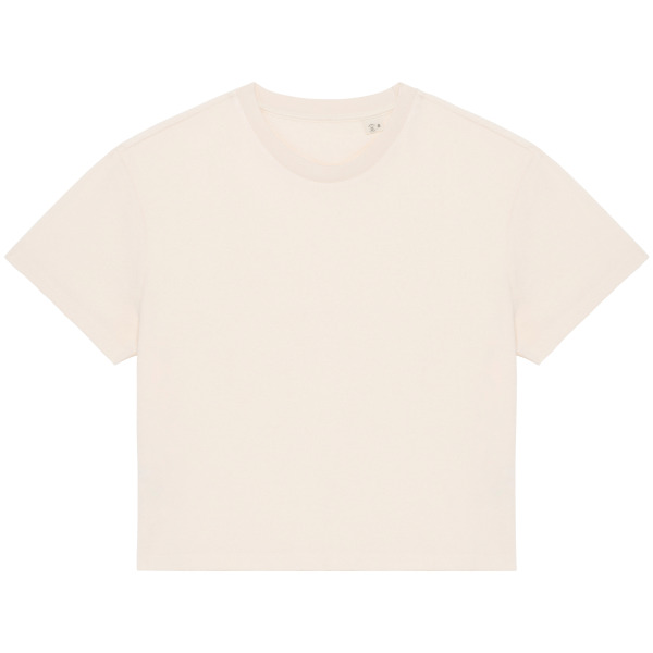 Ecologisch badstof dames-T-shirt Ivory XL