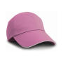 Herringbone Cap - Pink/White - One Size