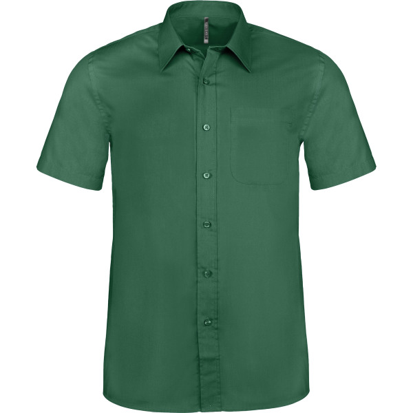 Ace - Heren overhemd korte mouwen Forest Green XXL