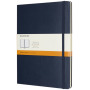 Classic XL hardcover notitieboek - gelinieerd - Saffier blauw