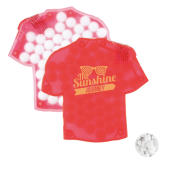 T-shirt mintdispenser duo met ca. 8 gr. mintjes en ingredienten label TAMPONDRUK T-shirt mintdispenser duo met ca. 8 gr. mintjes en ingredienten label TAMPONDRUK