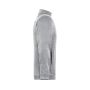 Men's Knitted Workwear Fleece Jacket - SOLID - - white-melange/carbon - L
