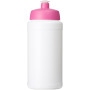 Baseline® Plus 500 ml drinkfles met sportdeksel - Wit/Roze