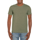 Gildan T-shirt SoftStyle SS for him H. MilitaryGreen Delete 21 L