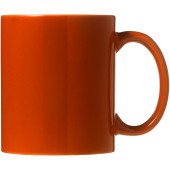 Ceramic mok 4 delige geschenkset - Oranje