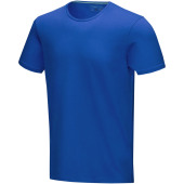 Balfour biologisch heren t-shirt met korte mouwen - Blauw - XS