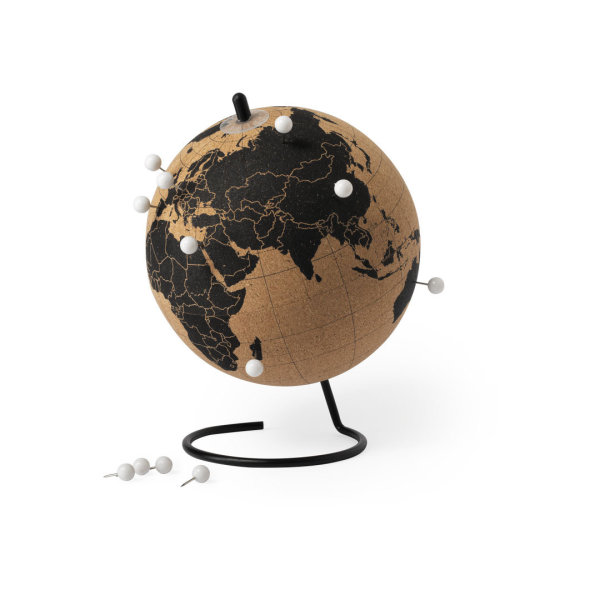 Wereldbol Globe met opdruk