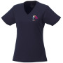 Amery cool fit V-hals dames t-shirt met korte mouwen - Navy - XS