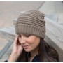 Braided knit hat Fennel One Size