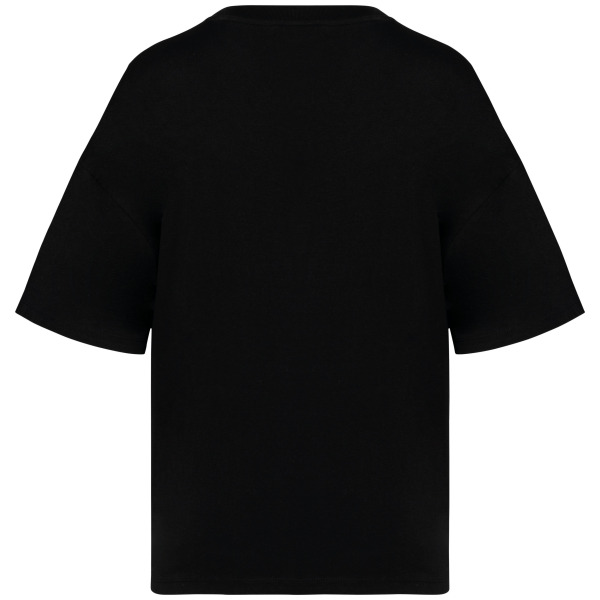 Ecologisch oversized dames-T-shirt Black L/XL
