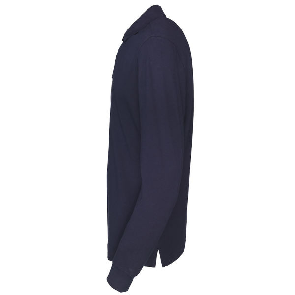 Cottover Gots Pique Long Sleeve Man navy S
