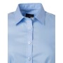 Ladies' Shirt Shortsleeve Micro-Twill - light-blue - XS