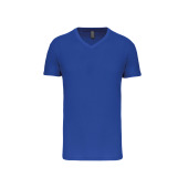 Heren-t-shirt BIO150 V-hals Light Royal Blue 4XL