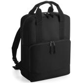 BagBase Recycled Cooler Backpack, Black, ONE, Bagbase