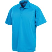 Performance aircool polo shirt Ocean Blue 3XL