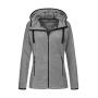 Power Fleece Jacket Women - Grey Heather