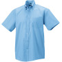 Men's Short Sleeve Ultimate Non-iron Shirt Bright Sky XXL