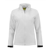 L&S Jacket Softshell for her White XXL